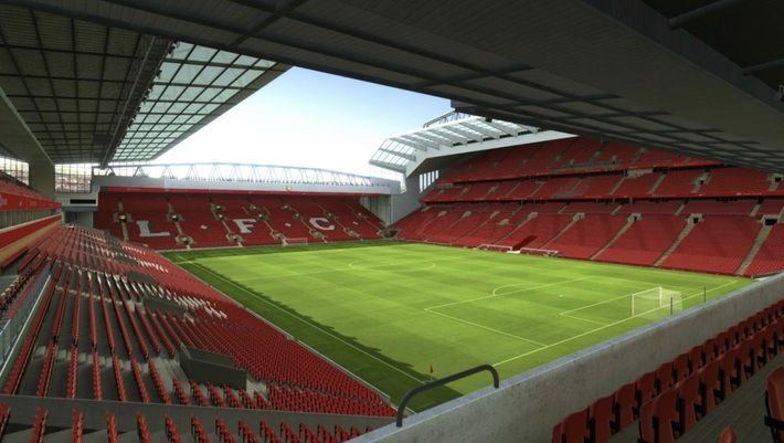 anfield block 228 row 4 seat 217 view