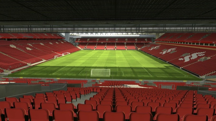 anfield block 305 row 56 seat 97 view