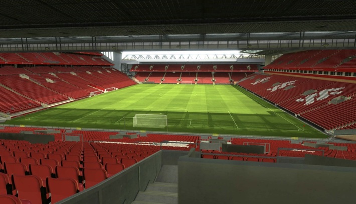 anfield block 306 row 53 seat 83 view