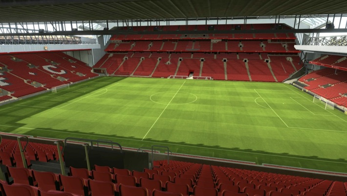 anfield block CE4 row 16 seat 97 view