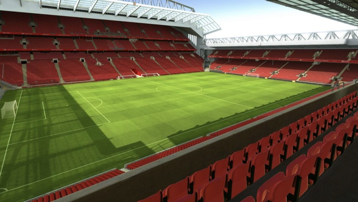 anfield block CE8 row 4 seat 226 view
