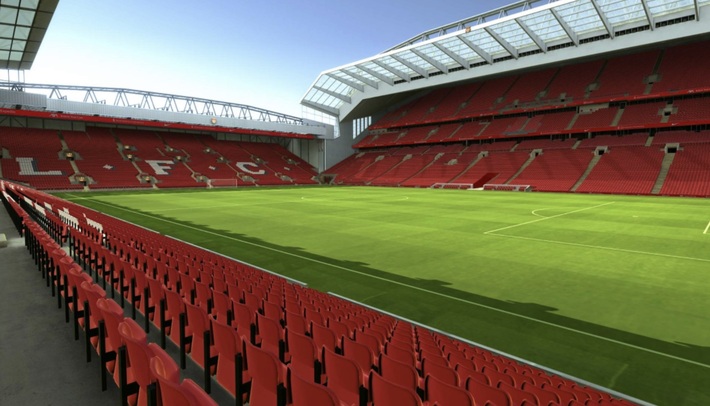 anfield block KG row 12 seat 26 view