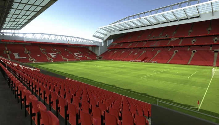 anfield block KG row 26 seat 13 view