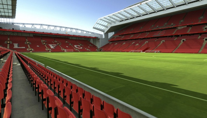 anfield block KG row 4 seat 20 view