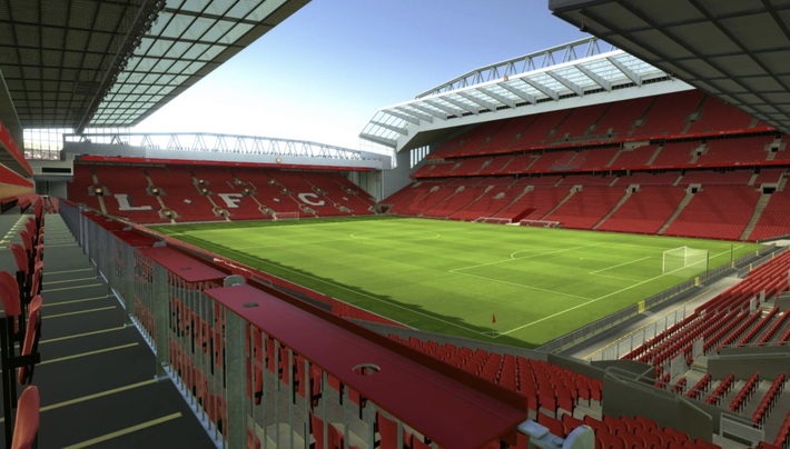 anfield block KG row d28 seat 2a view