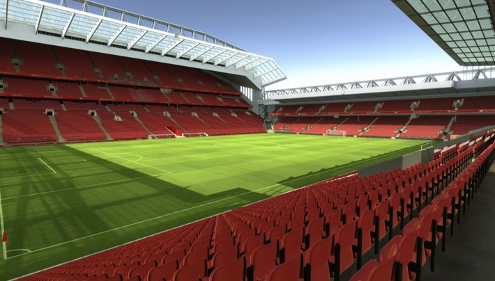 anfield block KN row 23 seat 233 view