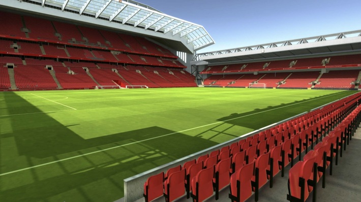 anfield block KN row 6 seat 209 view