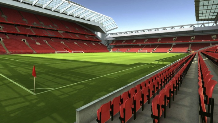 anfield block KP row 4 seat 237 view