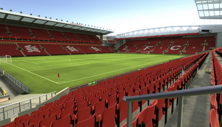 anfield block L1 row 15 seat 26 view