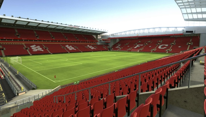 anfield block L1 row 24 seat 22 view