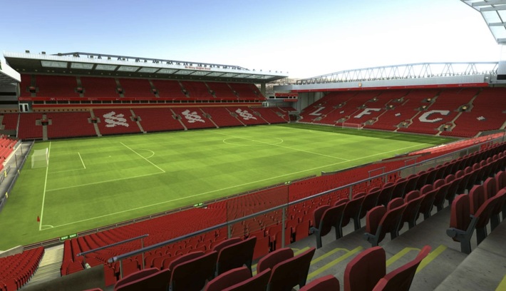 anfield block L11 row 39 seat 46 view