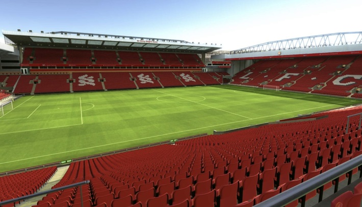 anfield block L12 row 36 seat 73 view