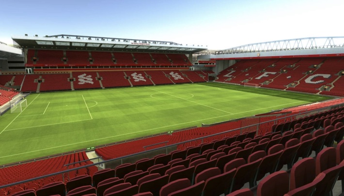 anfield block L12 row 41 seat 65 view