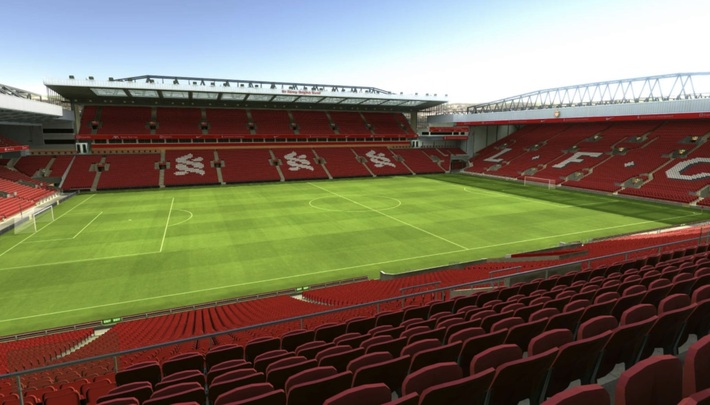 anfield block L12 row 42 seat 78 view