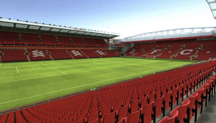 anfield block L2 row 23 seat 47 view