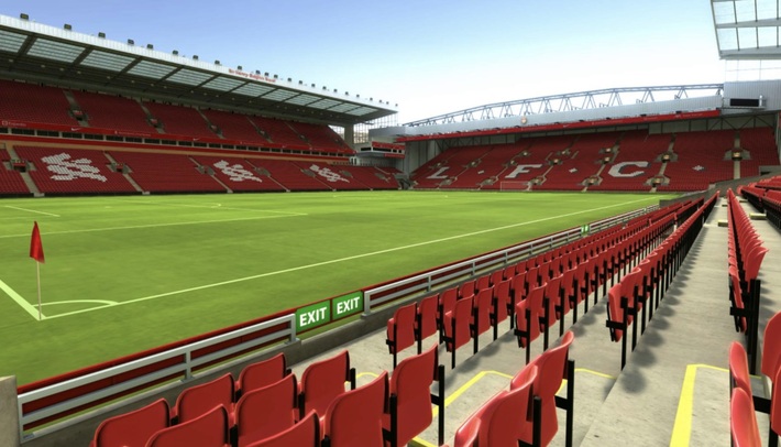 anfield block L2 row 5 seat 38 view