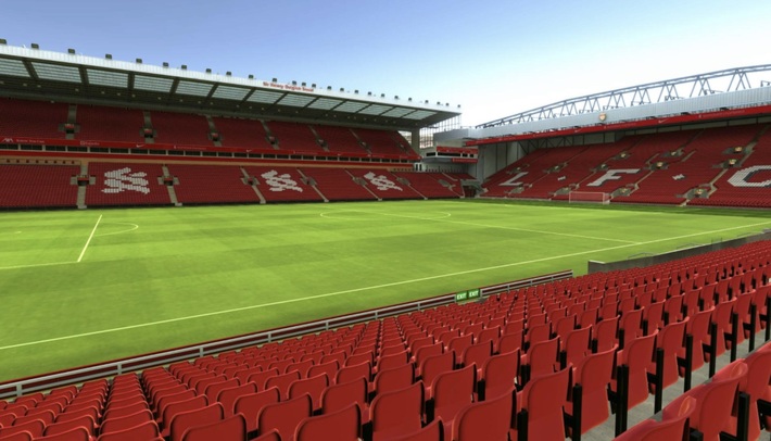 anfield block L3 row 14 seat 76 view