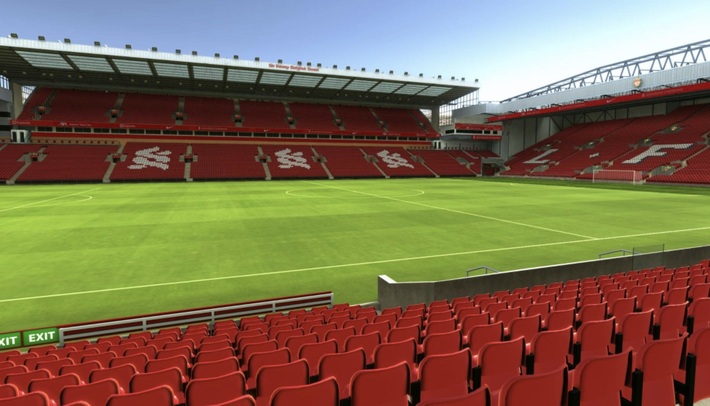 anfield block L4 row 12 seat 103 view