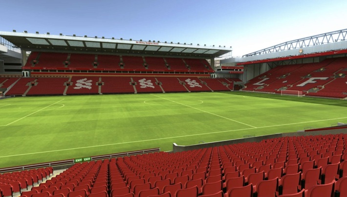 anfield block L4 row 22 seat 100 view