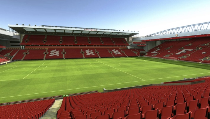 anfield block L4 row 31 seat 96 view