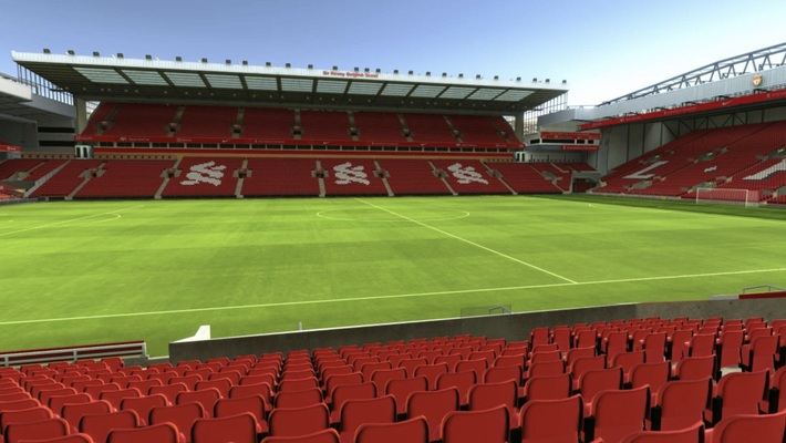 anfield block L5 row 15 seat 117 view