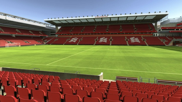anfield block L6 row 14 seat 161 view