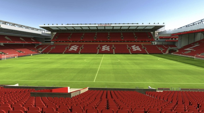 anfield block L6 row 27 seat 145 view