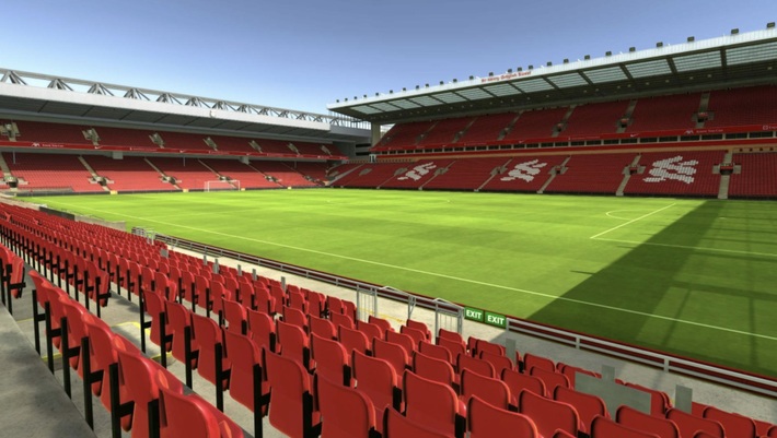 anfield block L8 row 12 seat 219 view