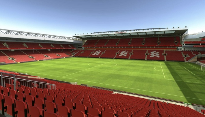 anfield block L8 row 35 seat 199 view