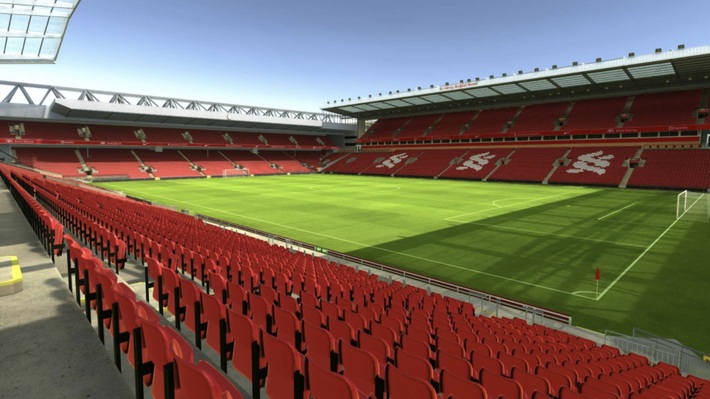 anfield block L9 row 21 seat 246 view