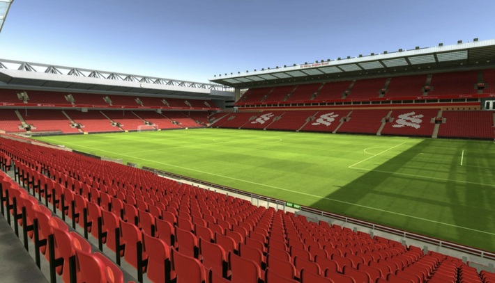 anfield block L9 row 22 seat 229 view