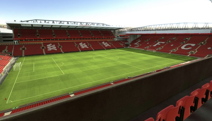 anfield block M2 row 46 seat 49 view