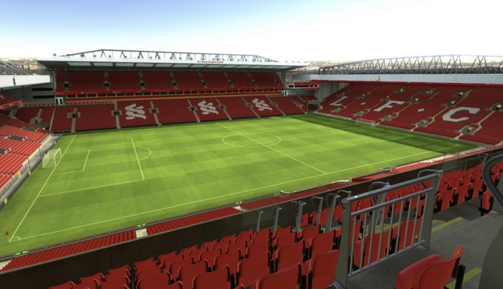 anfield block M3 row 52 seat 60 view