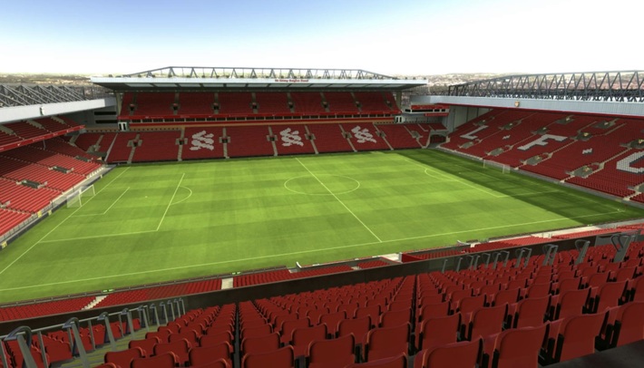 anfield block M4 row 58 seat 86 view