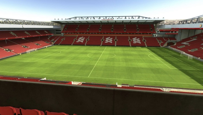 anfield block M6 row 47 seat 142 view