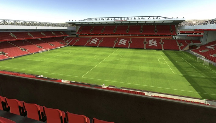 anfield block M6 row 47 seat 161 view