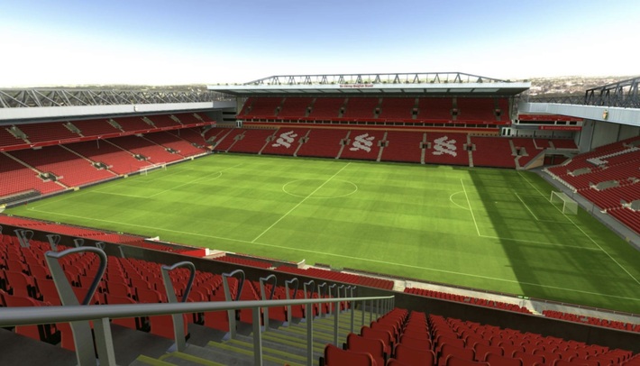 anfield block M7 row 57 seat 167 view