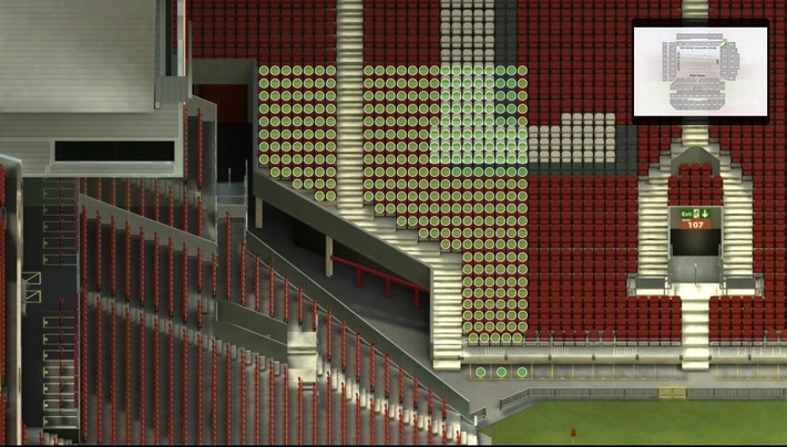anfield section 108 seating plan