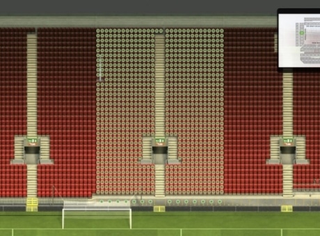 125 section at Anfield Stadium: detailed map and view from my seat