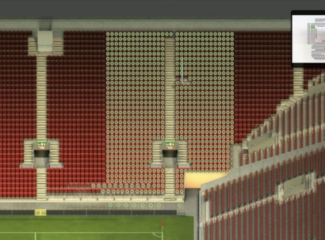 127 section at Anfield Stadium: detailed map and view from my seat
