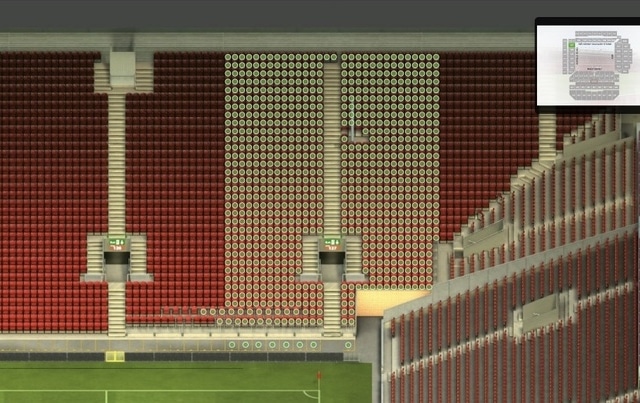 127 section at Anfield Stadium: detailed map and view from my seat