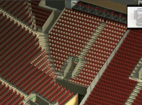 128 section at Anfield Stadium: detailed map and view from my seat