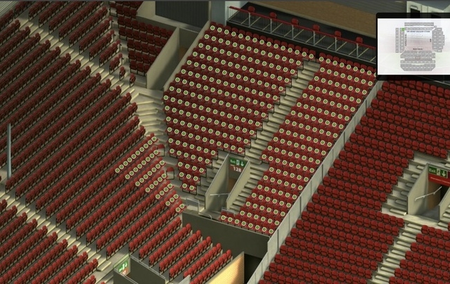 128 section at Anfield Stadium: detailed map and view from my seat