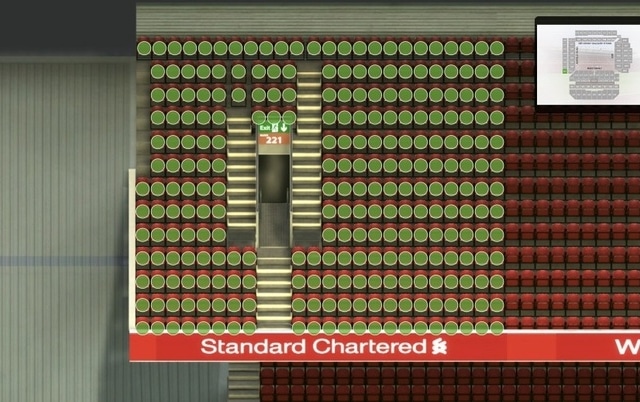 221 section at Anfield Stadium: detailed map and view from my seat