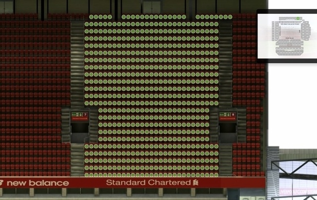 CE8 section at Anfield Stadium: detailed map and view from my seat