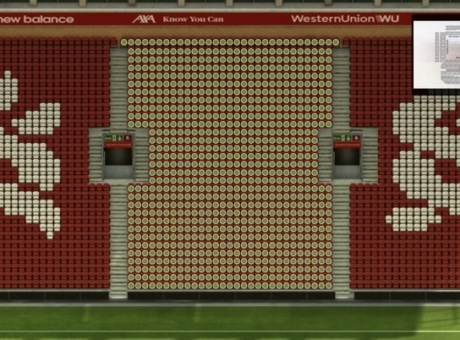 KL section at Anfield Stadium: detailed map and view from my seat