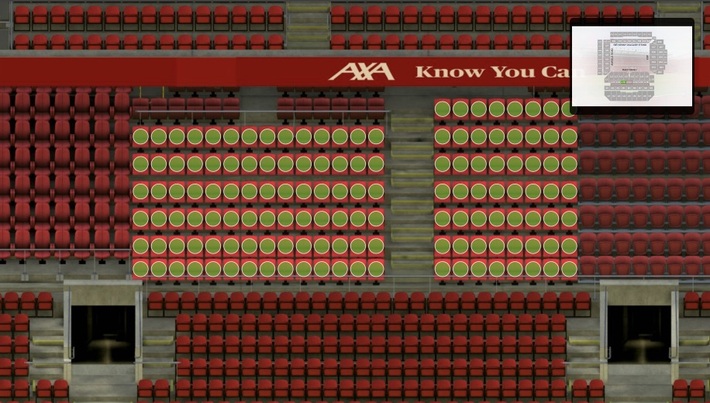 anfield section L13 seating plan