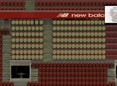 L16 section at Anfield Stadium: detailed map and view from my seat