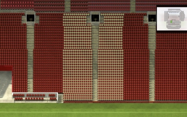 L4 section at Anfield Stadium: detailed map and view from my seat