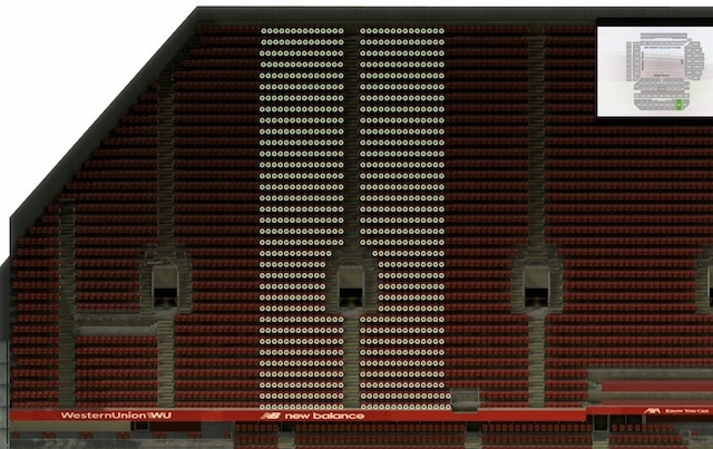 U8 section at Anfield Stadium: detailed map and view from my seat